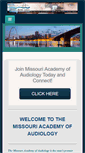 Mobile Screenshot of maaaudiology.org